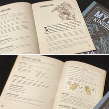 Load image into Gallery viewer, Tournament of the Mythic Kingdoms introduction and rules pages