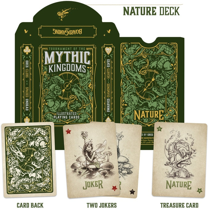 The Green Nature Deck - Tuck Box and Special Cards