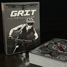 Load image into Gallery viewer, GRIT MTB Playing Cards - Gray Deck
