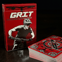 Load image into Gallery viewer, GRIT MTB Playing Cards - Red Deck
